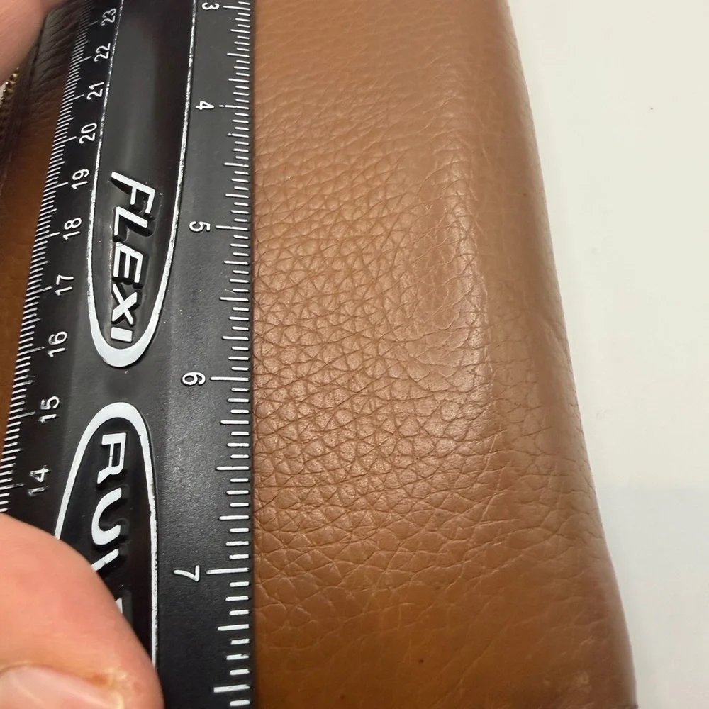 Michael Kors Tan Leather Zip Wallet